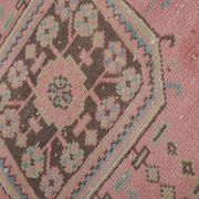 Tapis vintage turc de oushak tissé à la main 79x664 cm