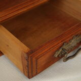 Coiffeuse psyché de table ancienne bois style art déco