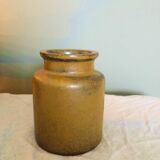 Petit pot à moutarde en grès