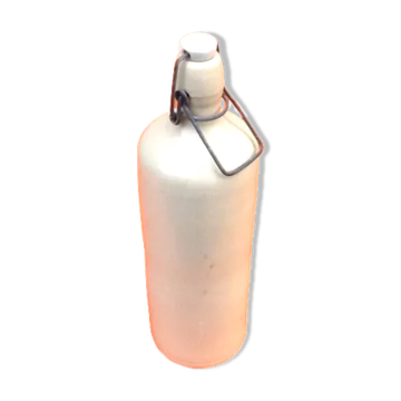 Bouteille bouillotte ancienne  grès émaillé