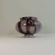 Blown glass vase / Antique Murano style glass vase
