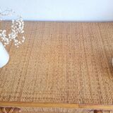 Rattan chest of drawers circa 1960s