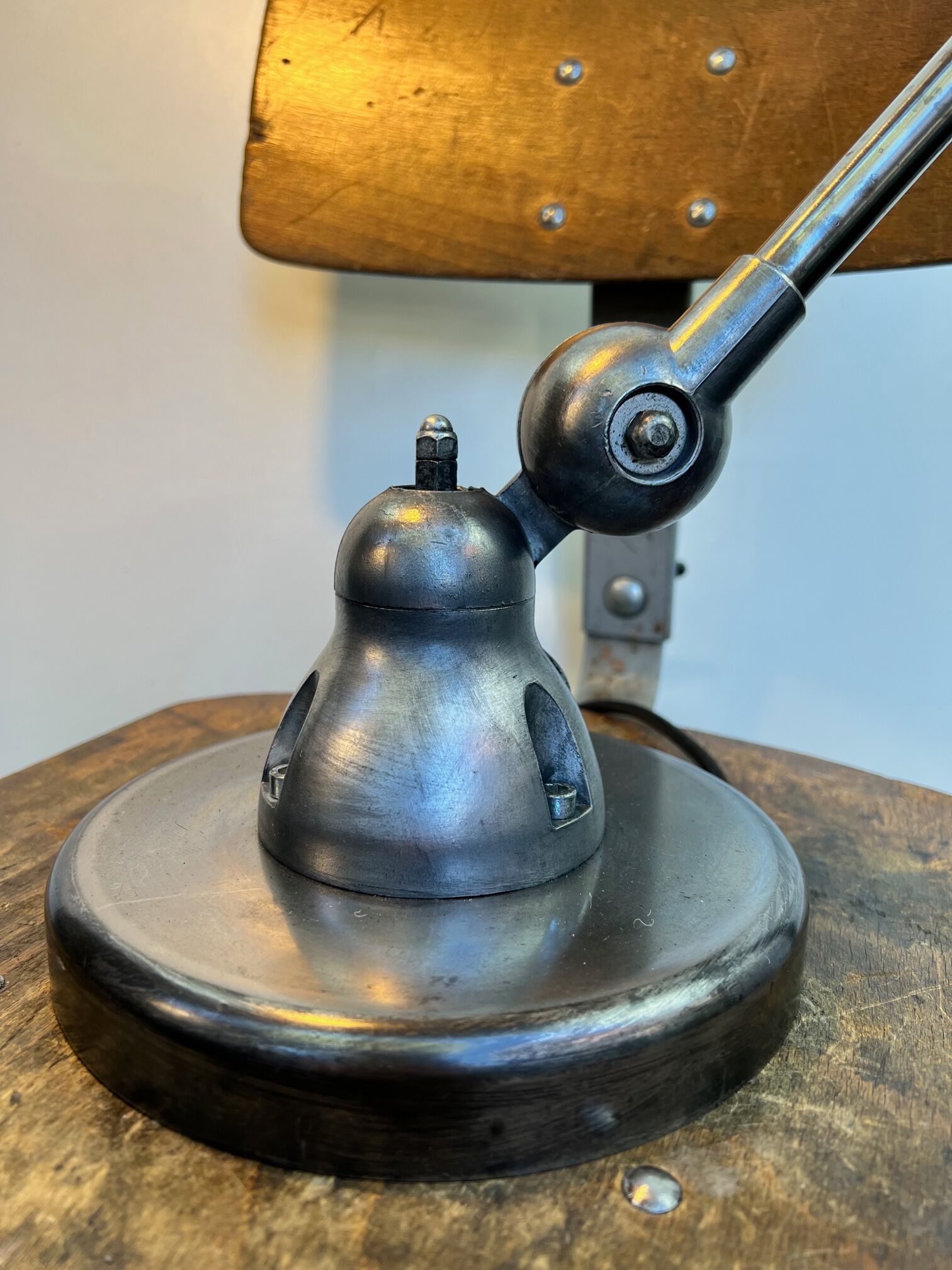 Jielde 2 bras authentic 1950 1960 2 bras 25 cm