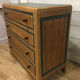 Solid oak chest of drawers