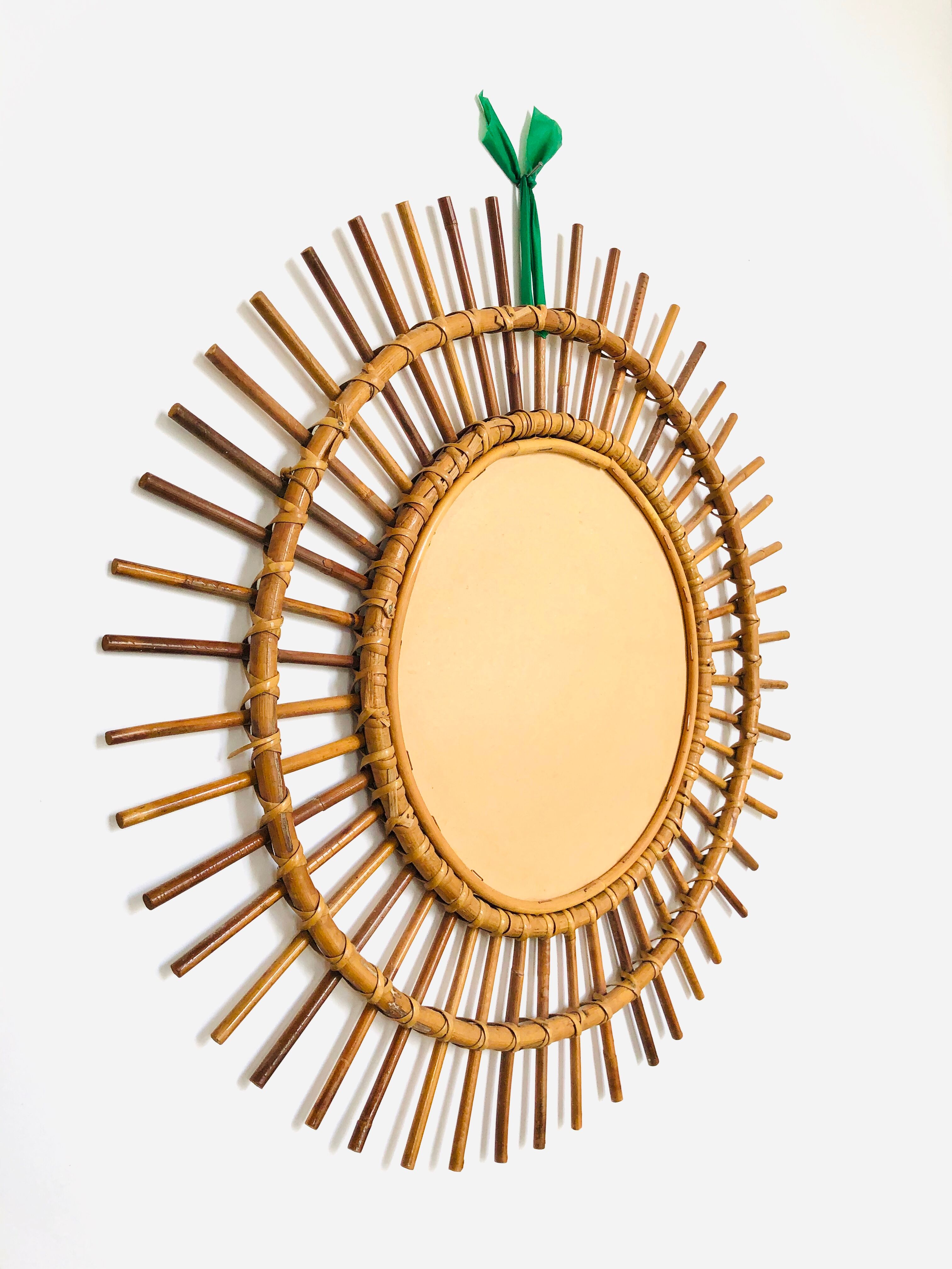 Mirror sun rattan 60cm
