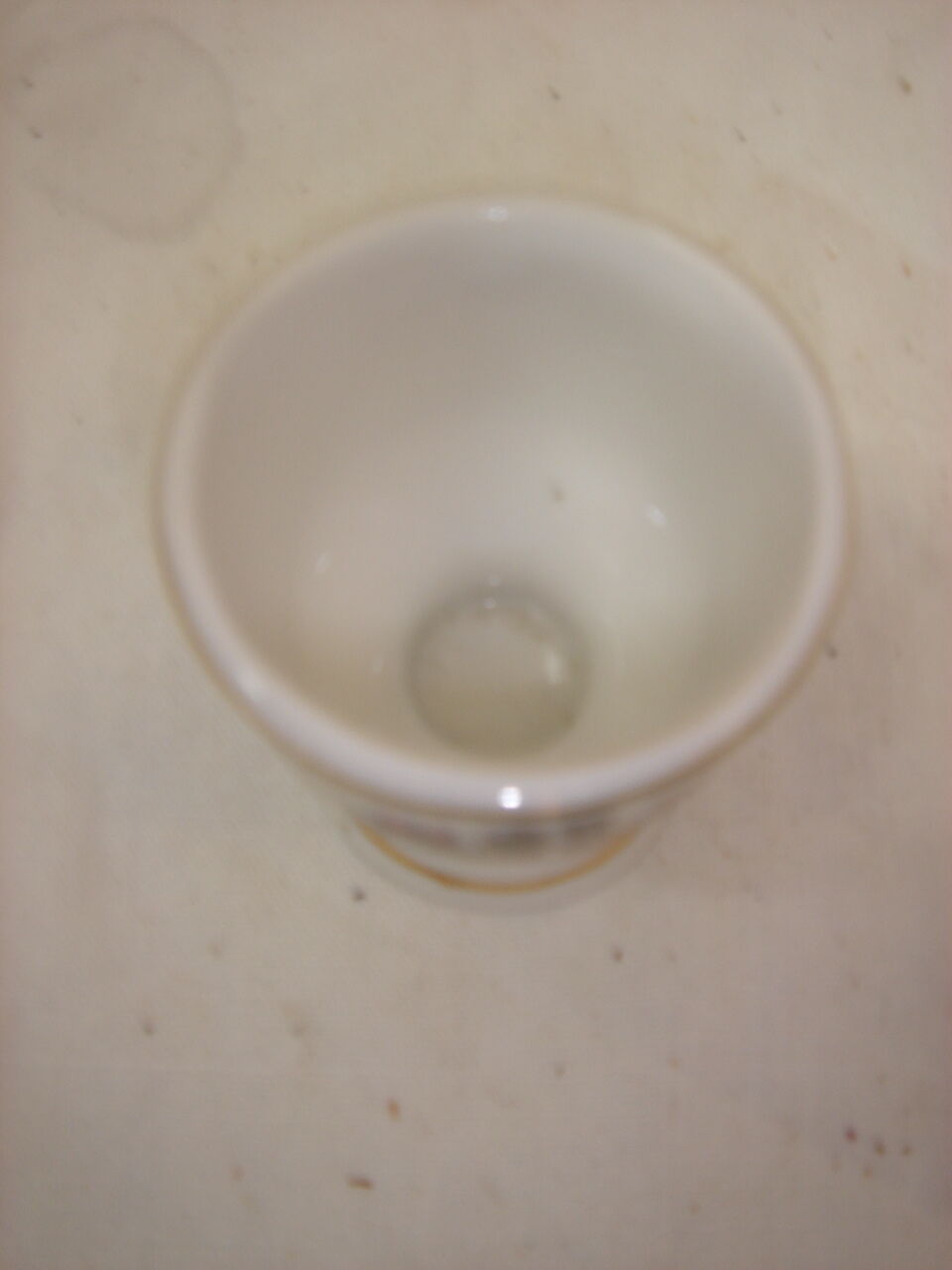 Norwegen norge enamel ceramic eggcup