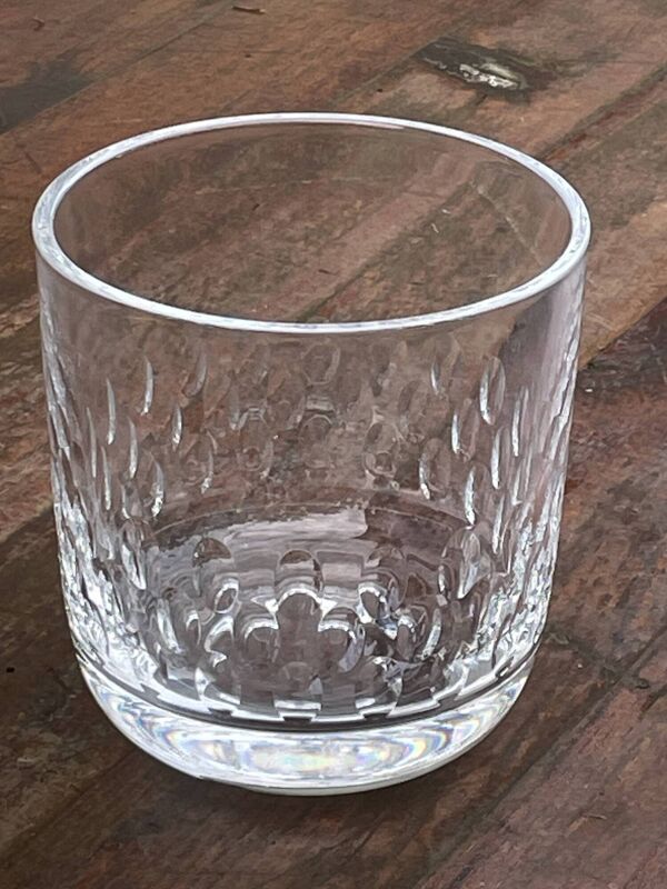 Seau à glace en Cristal  art de la table H 15,5 cm, diamètre 15 cm