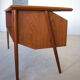 Danish Teak Desk By Gunner Nielsen for Tibergaard