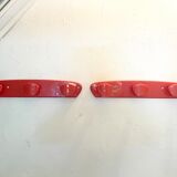 Orange/red plastic hooks year 60