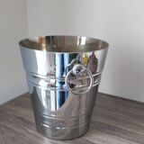 Vintage silver-plated metal champagne bucket
