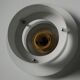 Markslöjd Multi-Layered Pendant Lamp, White Lacquered, 1990s Scandinavian Modern Lighting, Sweden