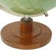 Vintage globe with oak base Dr Arthur Krause 1950s