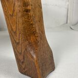 Brutalist coffee table with tapered legs, dutch 1960s