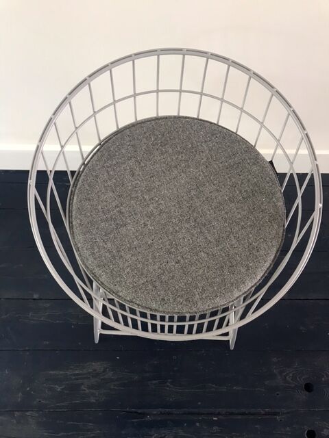 Wire stool km06 par Cees Braackman et Adriaan Dekker pour Pastoe