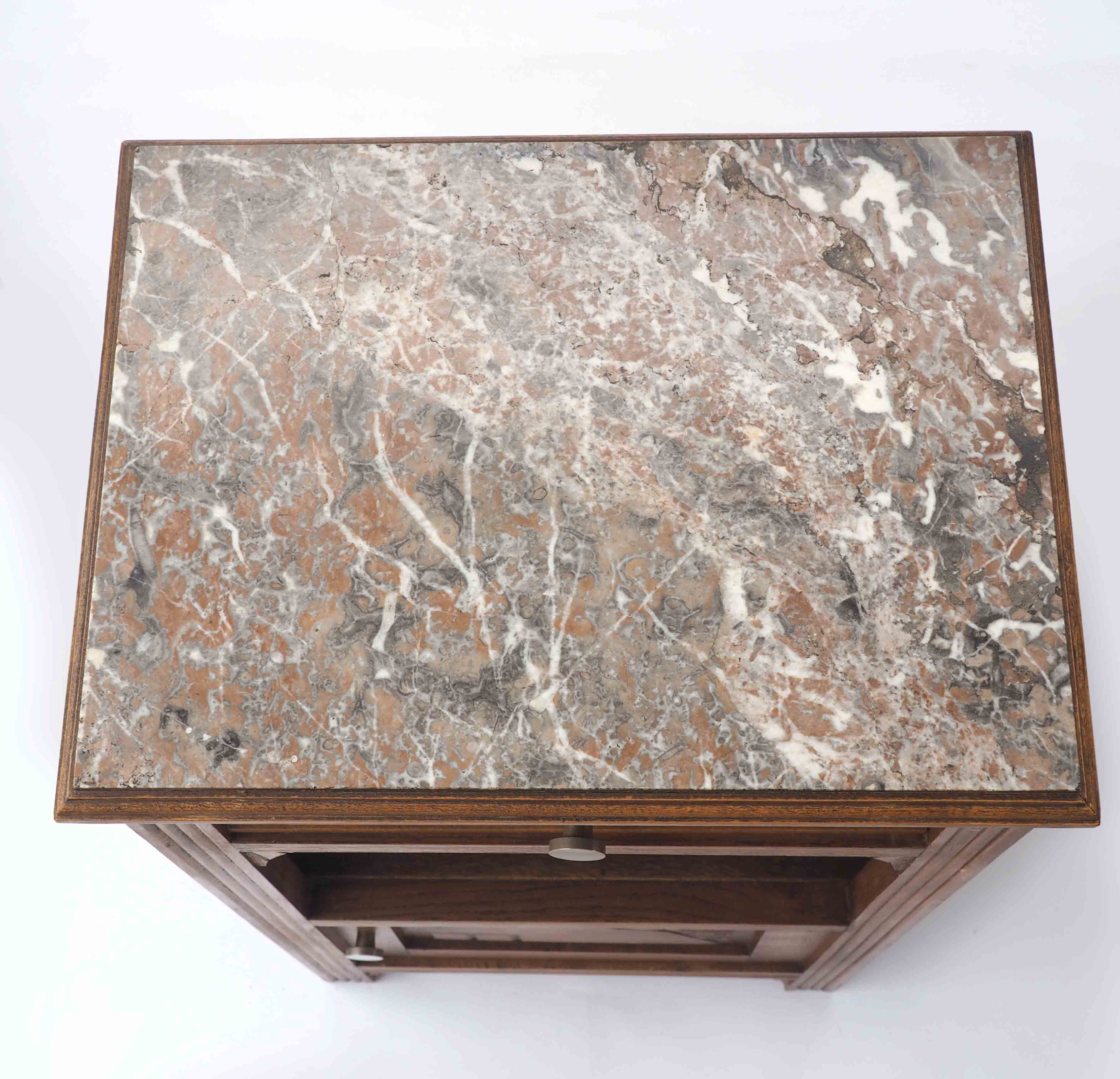Bedside 1920 gray marble