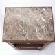 Bedside 1920 gray marble
