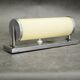 1930s Bauhaus Chrome Wall Light with Cream Opaline Glass, Czechoslovakia