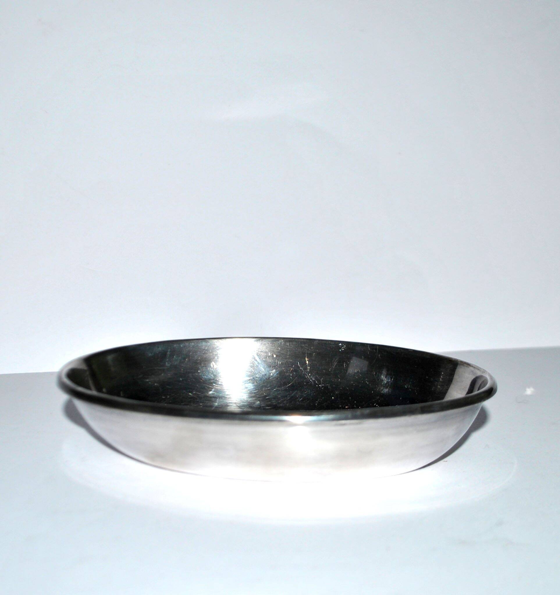 Halphen Christofle antique silver-plated metal bowl/serving dish/finger rinser