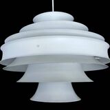 Large Scandinavian pendant light, 70s