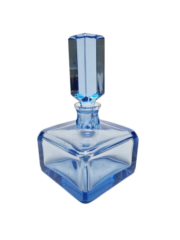 Czechoslovakian Art Deco carafe from Moser, 1930s