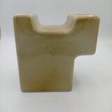Ceramic geometric vase