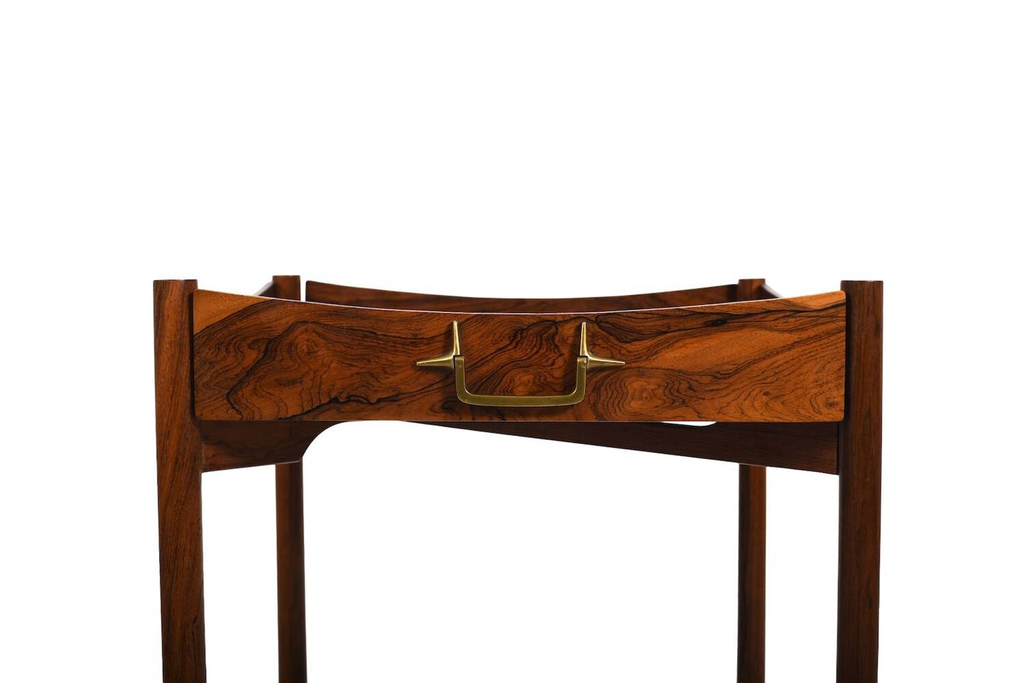 Table pliante à plateau de Mogens Lysell, Danemark, années 1960
