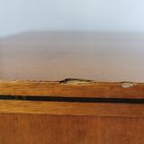 Vintage storage cabinet from the 60s, walnut.
