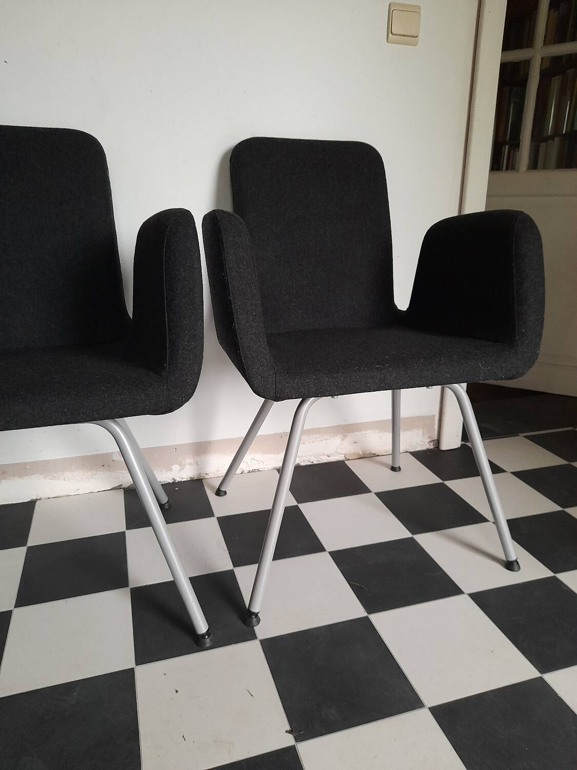 Set of 3 Patrick 90s Mia Gammelgaard chairs