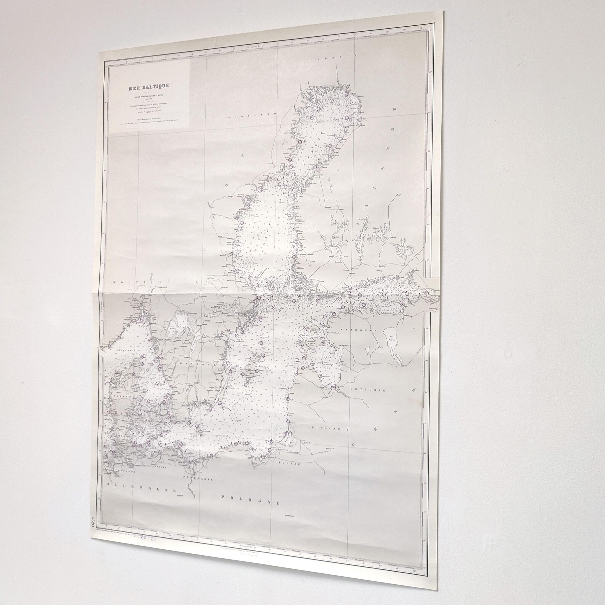 Map of Northern Europe 1963