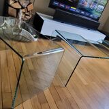 Table basse en verre trempé Ligne Roset