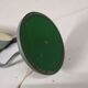 Former green aluminum metal lay desk lamp - year 60 - 70 - works