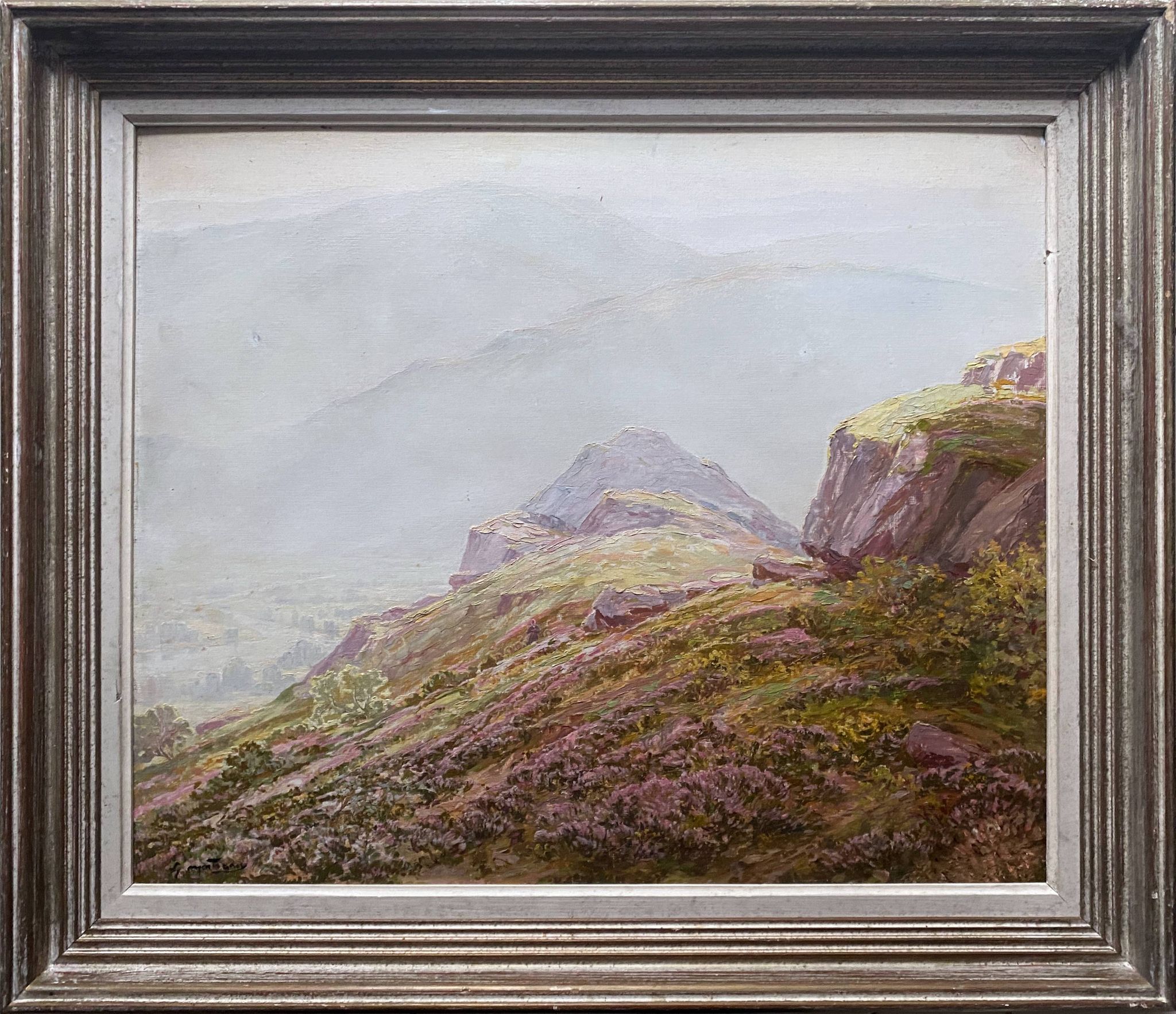 During HSP Paintings: “Landscape of Dauphiné” by Gaétan Montagney