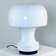A-743 Mushroom Lamp By Glashütte Limburg, Germany, 1970S
