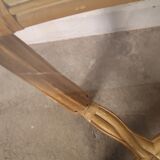 Table basse en rotin