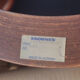 Pair of vintage original ekornes stressless armchairs with stool