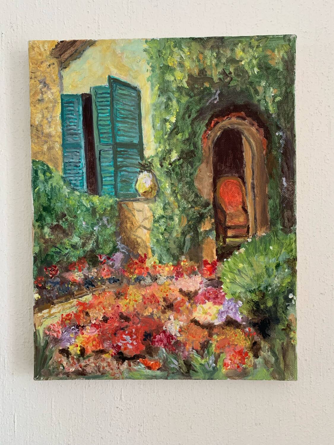 Oil painting on canvas