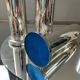 Series 4 HRW Fink Germany candlesticks from the 70s in silver metal