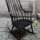 Scandinavian rocking chair by Lena Larsson for Nesto, 1958