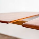 Table à manger danoise Mid-Century Modern en teck, Danemark, années 1960