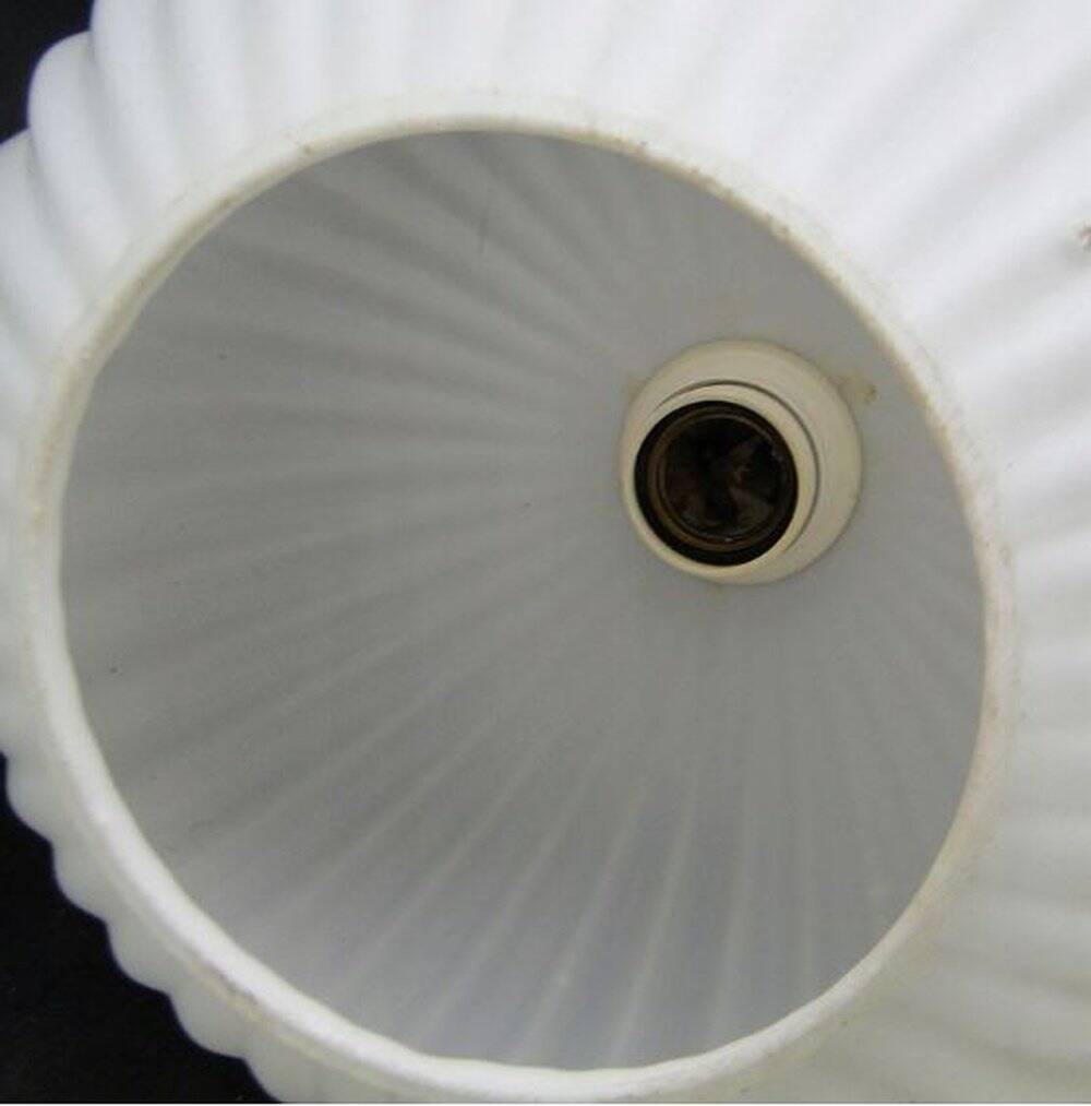 Lampe suspendue Art Déco, Pologne, années 1950