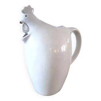 Zoomorphic ceramic pitcher 70s design