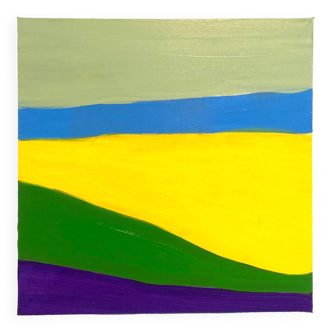 Abstract oil painting