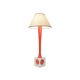 Lampe en bois peint, années 1960