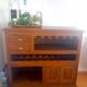Exotic Ethnic wooden bar cabinet - Bistro counter - Drawer units