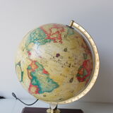 Vintage danish globe, 1970s