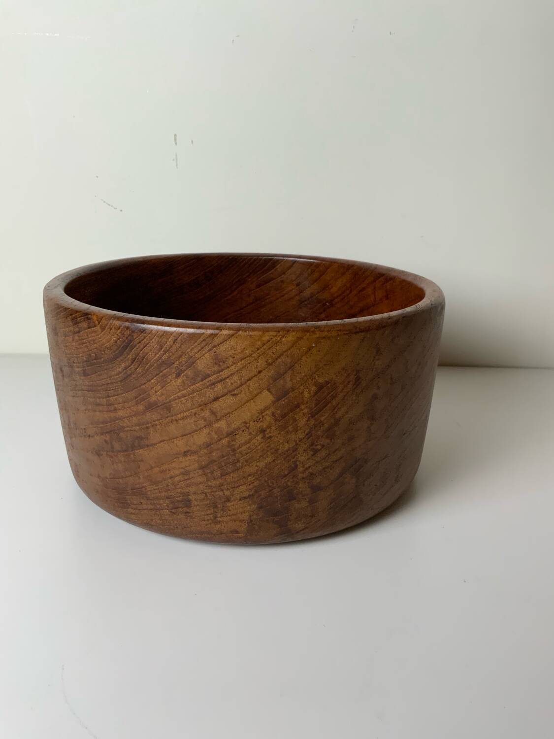 Teak salad bowl
