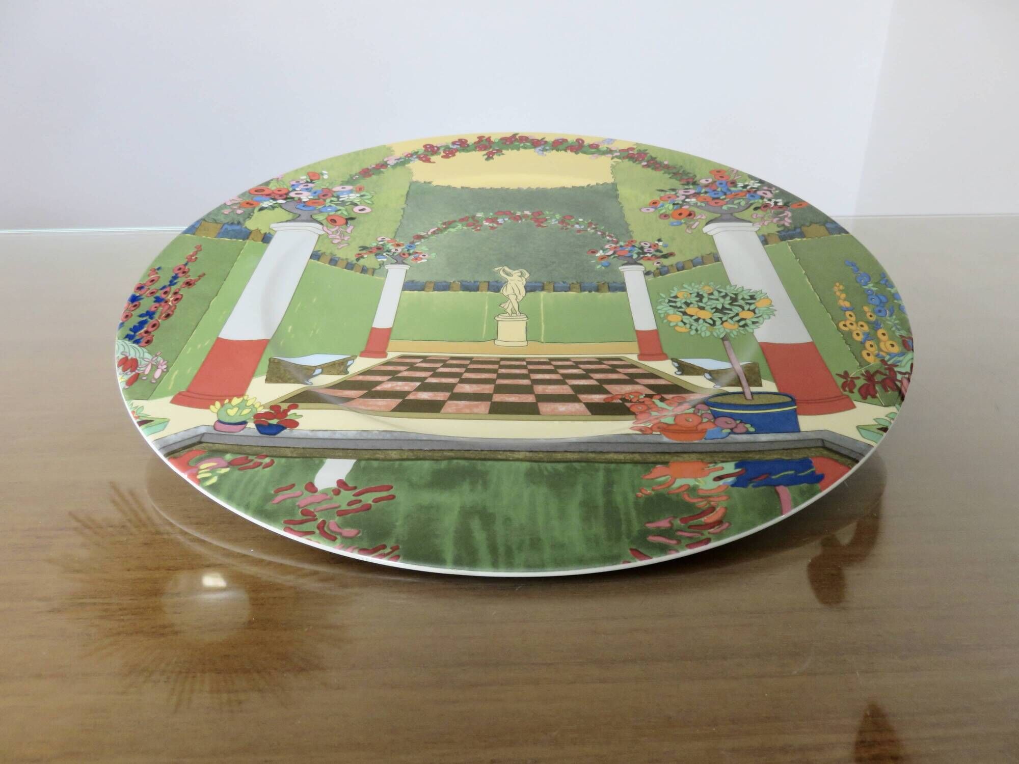 Villeroy & Boch, Raymond Charmaison, 1997, French Gardens, Large plate