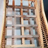 Baby rattan bed
