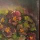 Painting bouquet of pansies