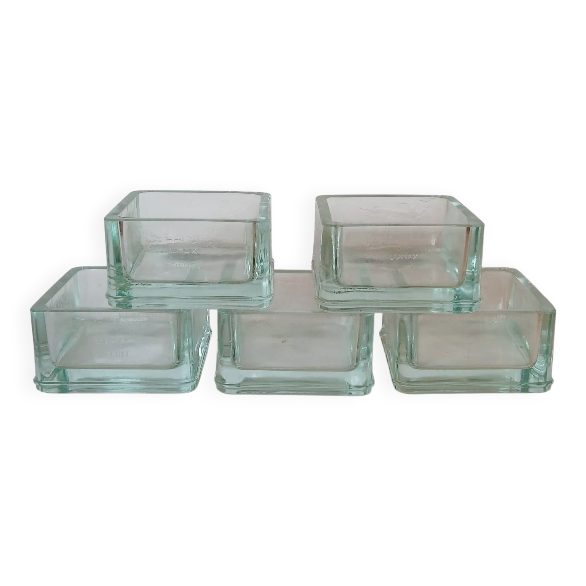 Lot de 5 vide-poches lumax grand format